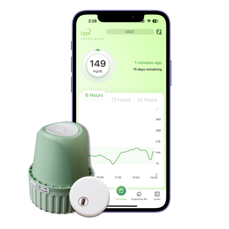 Linx Continuous glucose monitoring